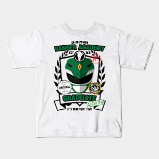 Green Ranger Academy Kids T-Shirt